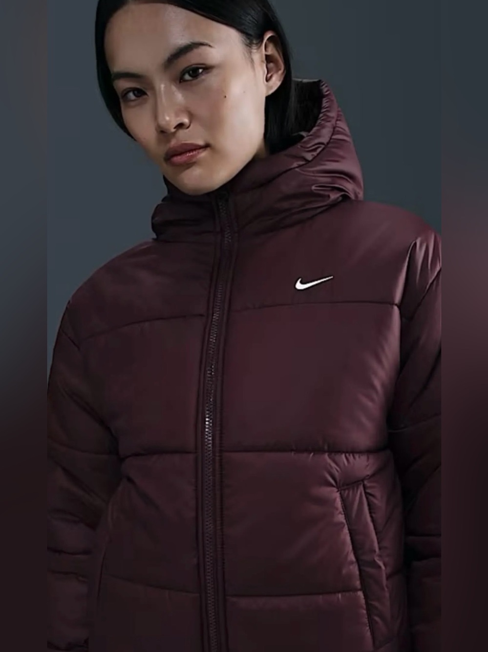NWT Nike Sportswear Classic Therma-Fit Loose Hooded Parka Puffer Coat Jacket S